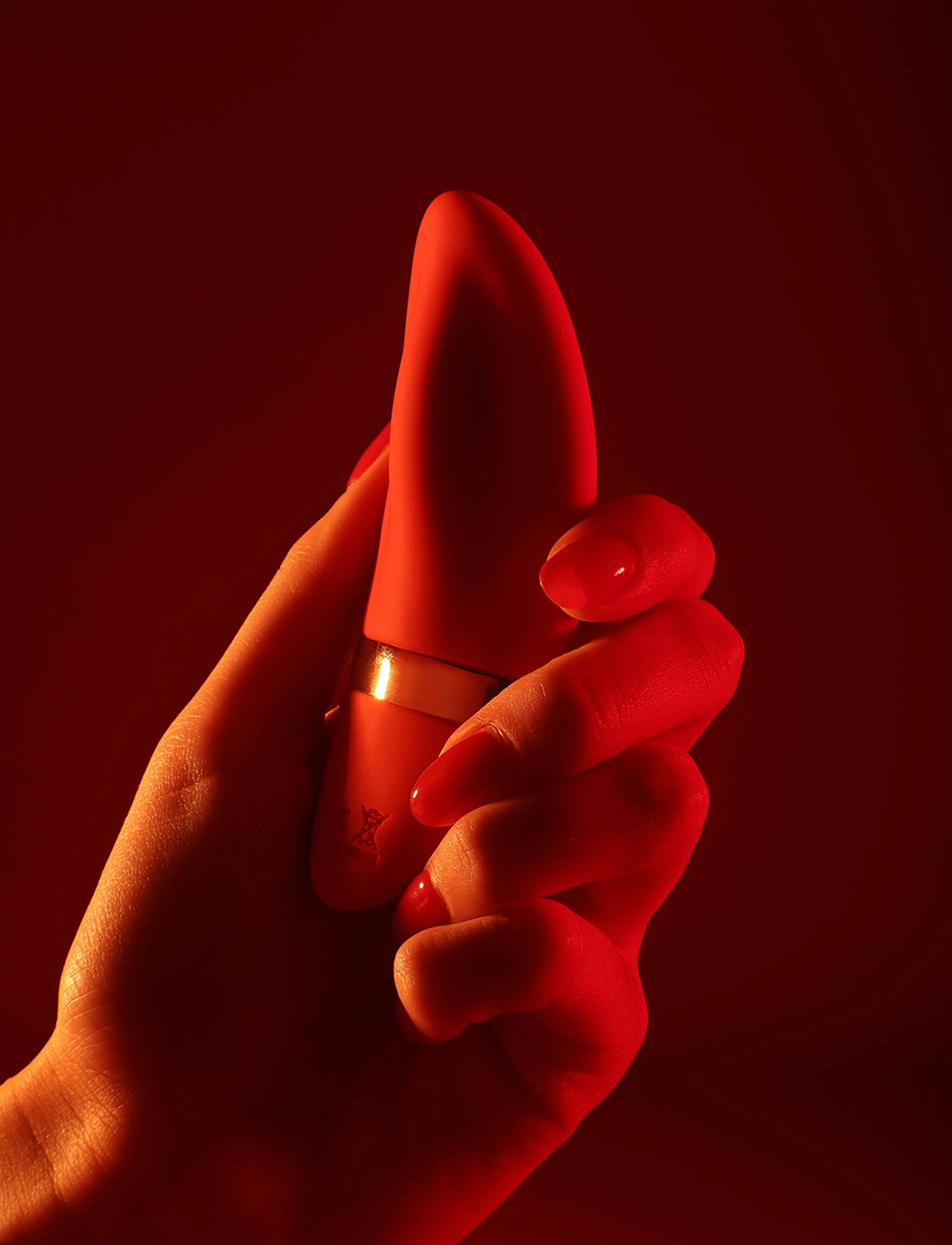 Perla Red Vibrating Thong - Image 5